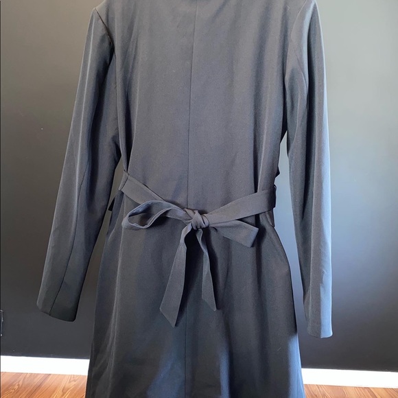 WRAP TIE BOOHOO DRESS BLAZER - Picture 3 of 4